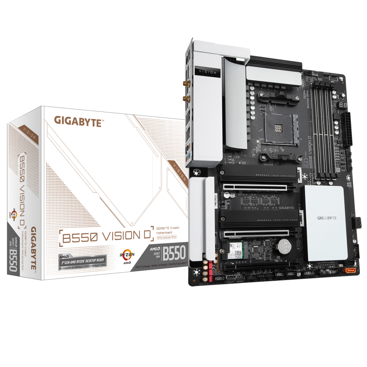 GIGABYTE B550 VISION D